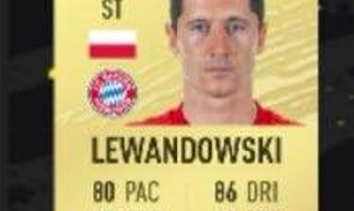 KARTA Lewandowskiego w grze FIFA 20!